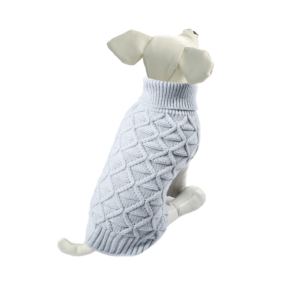 Свитер для собак TRIOL Зефир XS, голубой, размер 20см свитер vosq размер xs мультиколор