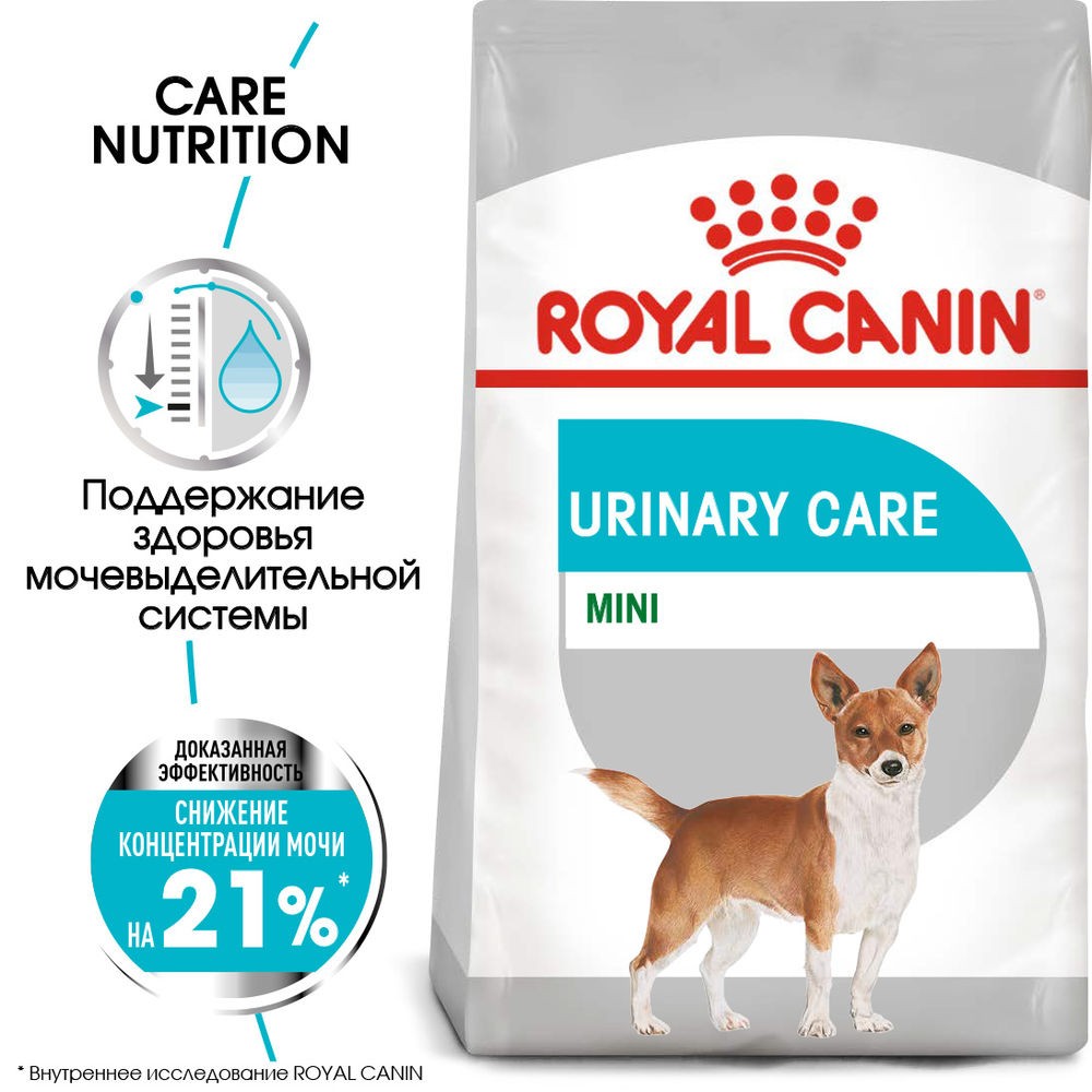 Корм для собак ROYAL CANIN Size Mini Urinary Care для мелких пород сух. 1кг