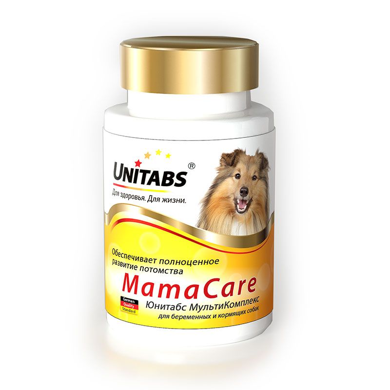 Таблетки UNITABS МамаCare c вит.B9 для беременных собак