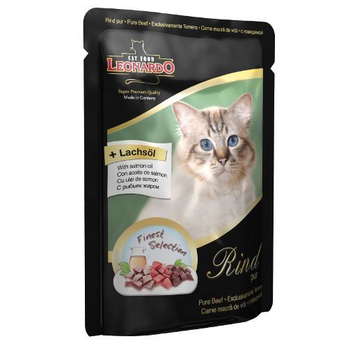 

Корм для кошек Leonardo , мясо конс. 85г