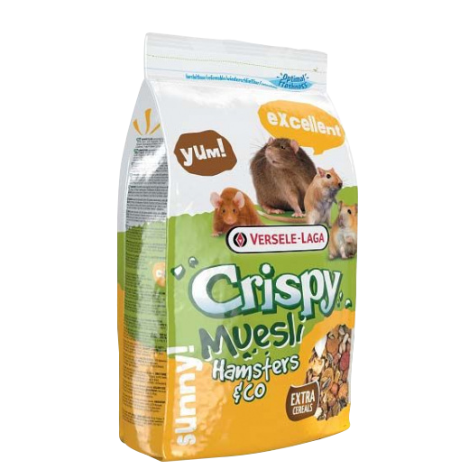 

Корм для грызунов VERSELE-LAGA CRISPI HAMSTER для хомяков сух. 1кг, CRISPI HAMSTER для хомяков сух. 1кг