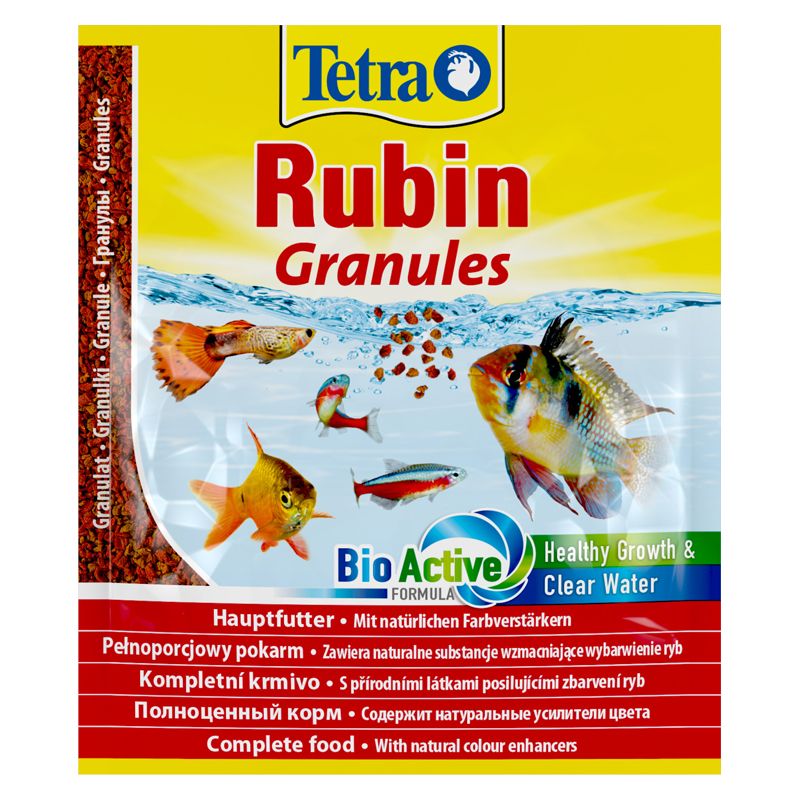 Корм для рыб TETRA Rubin для улучшения окраса 15г фото