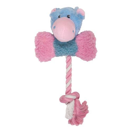 

Игрушка для собак CHOMPER, Puppy Бегемот с косточкой плюш