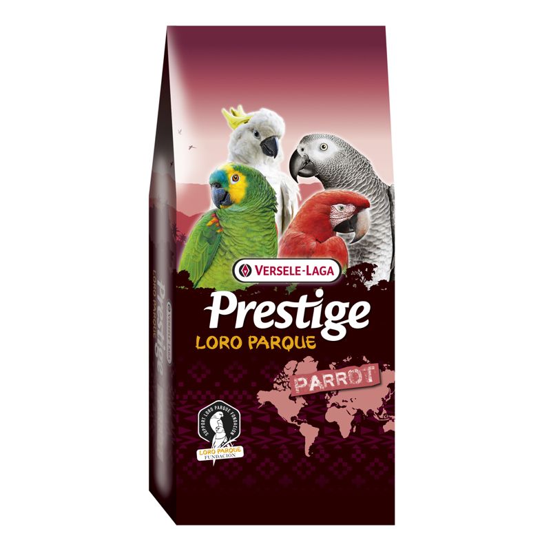 

Корм для птиц VERSELE-LAGA, Prestige Premium African Parrot Loro Parque Mix для крупных попугаев 15кг