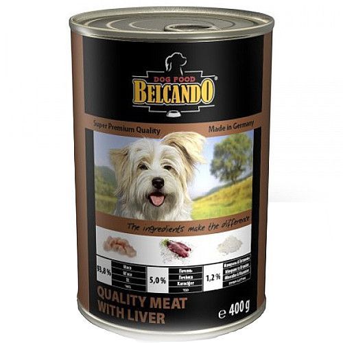 Корм для собак Belcando Мясо, печень конс. 400г