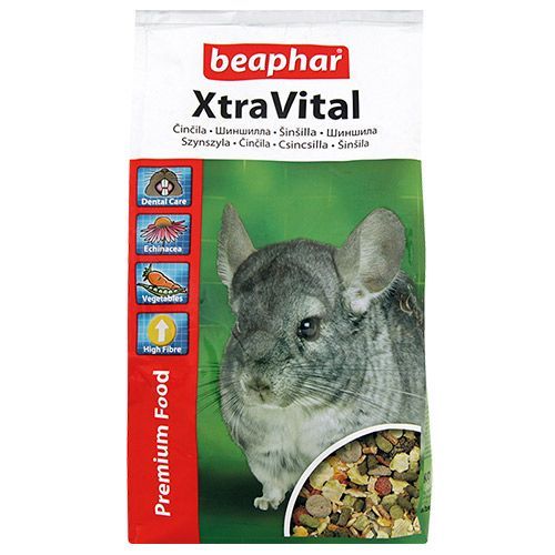 

Корм для грызунов Beaphar , XtraVital для шиншилл 1кг