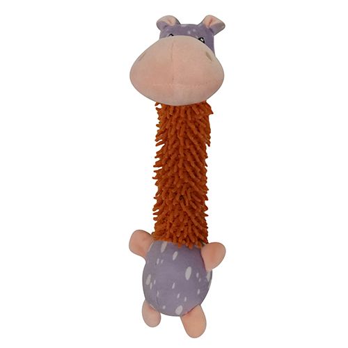 

Игрушка для собак CHOMPER, Mini Paws Звери с длинной шеей с пищалками 26 см