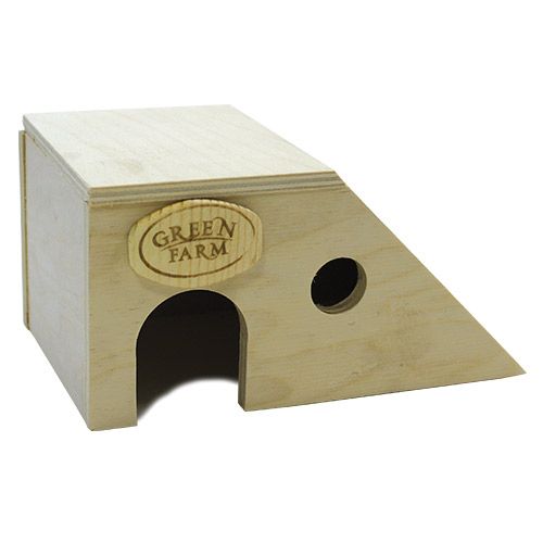 

Дом для грызунов GREEN FARM с наклонной стенкой для мелких грызунов И-238, с наклонной стенкой для мелких грызунов И-238