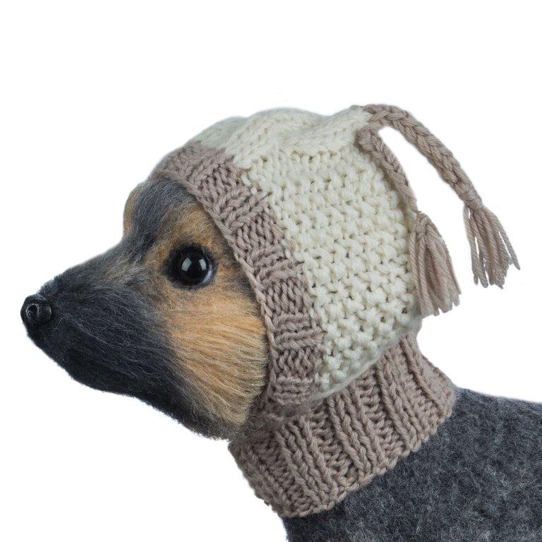 

Шапочка для собак Dogmoda, вязаная, размер 2
