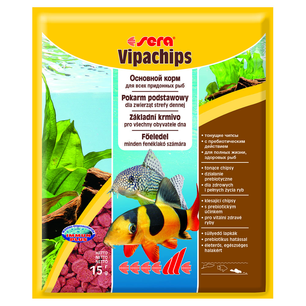 Корм для рыб SERA Vipachips 15г цена и фото