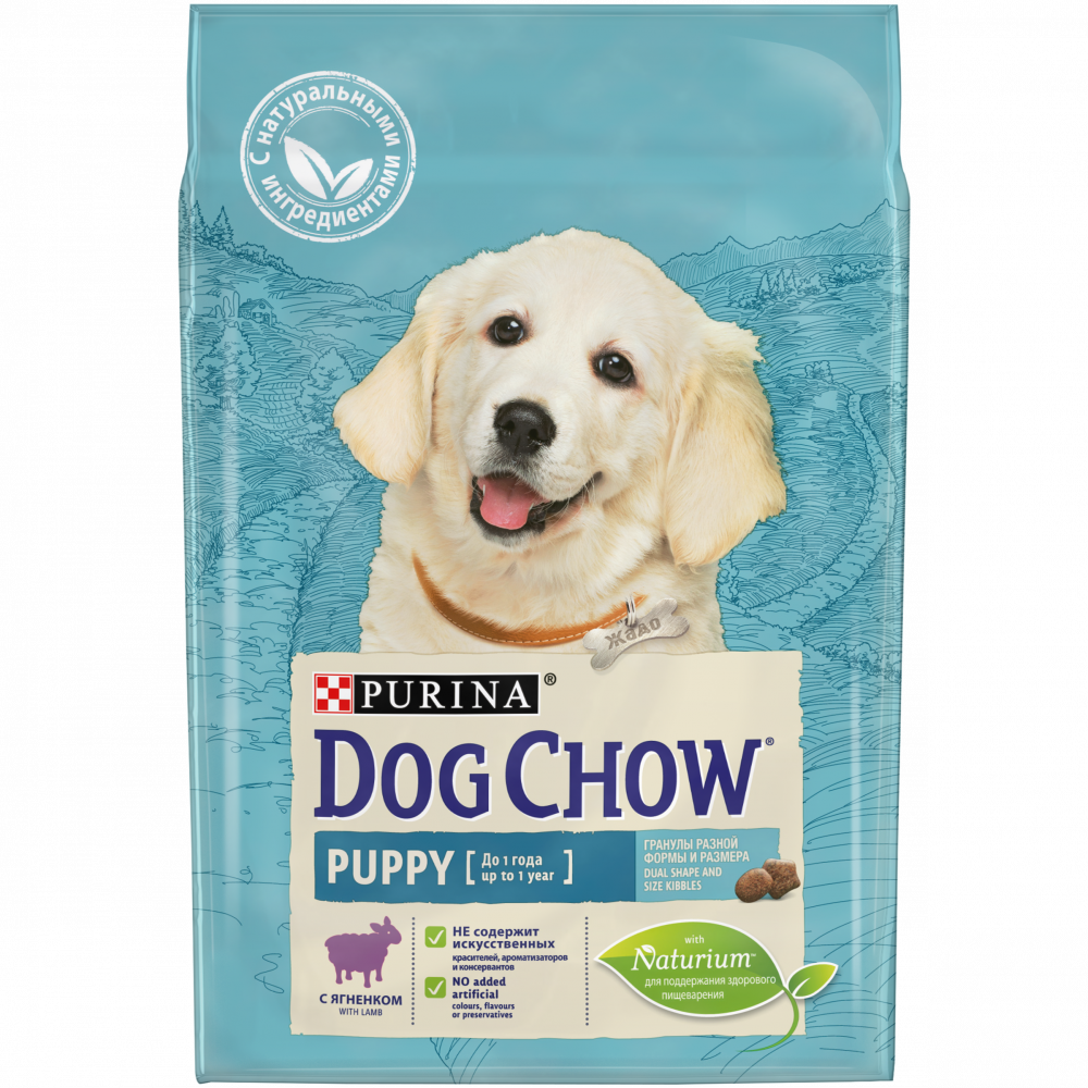

Корм для щенков Dog Chow ягненок сух. 2,5кг, ягненок сух. 2,5кг
