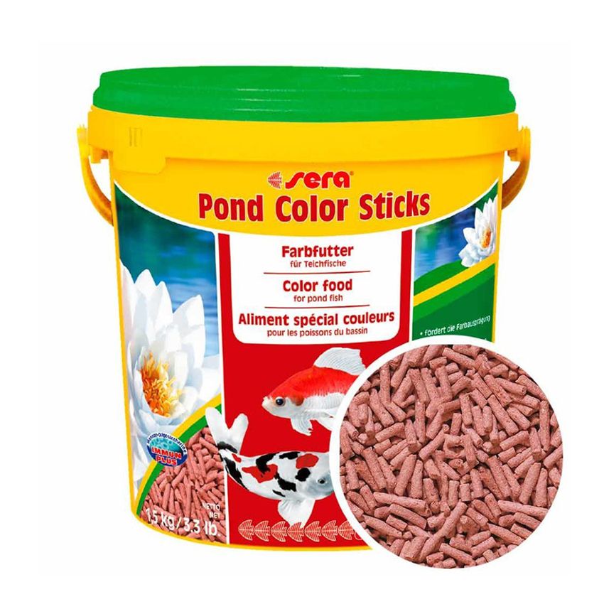 

Корм для рыб SERA ,, для прудовых рыб Color Sticks 10л (1