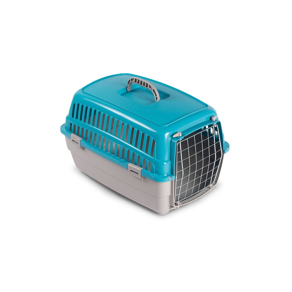 Переноска для животных MY PETS SOLUTIONS Voyager Large Iata 60x42x40см светло-голубой