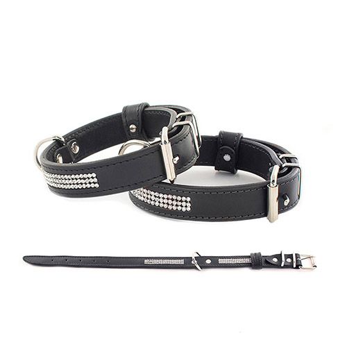 

Ошейник для собак ДАРЭЛЛ -2 со стразами 25мм 40-50см "Бюргер-Пранк", -2 со стразами 25мм 40-50см "Бюргер-Пранк