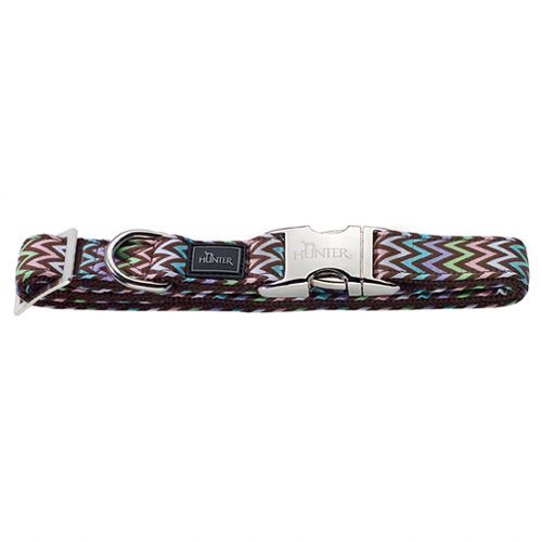 

Ошейник для собак HUNTER Zigzag ALU-Strong L нейлон с рисунком зигзаг 30-45cм, Zigzag ALU-Strong L нейлон с рисунком зигзаг 30-45cм