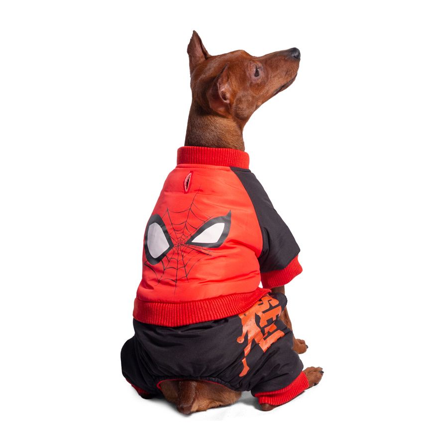 Комбинезон для собак TRIOL Marvel Человек-паук зимний XS, размер 20см triol marvel triol marvel свитер marvel человек паук s