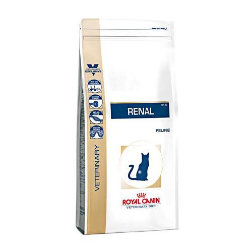 Корм для кошек ROYAL CANIN Vet Diet Renal RF23 при почечной недостаточности, птица сух. 500г Корм для кошек ROYAL CANIN Vet Diet Renal RF23 при почечной недостаточности, птица сух. 500г