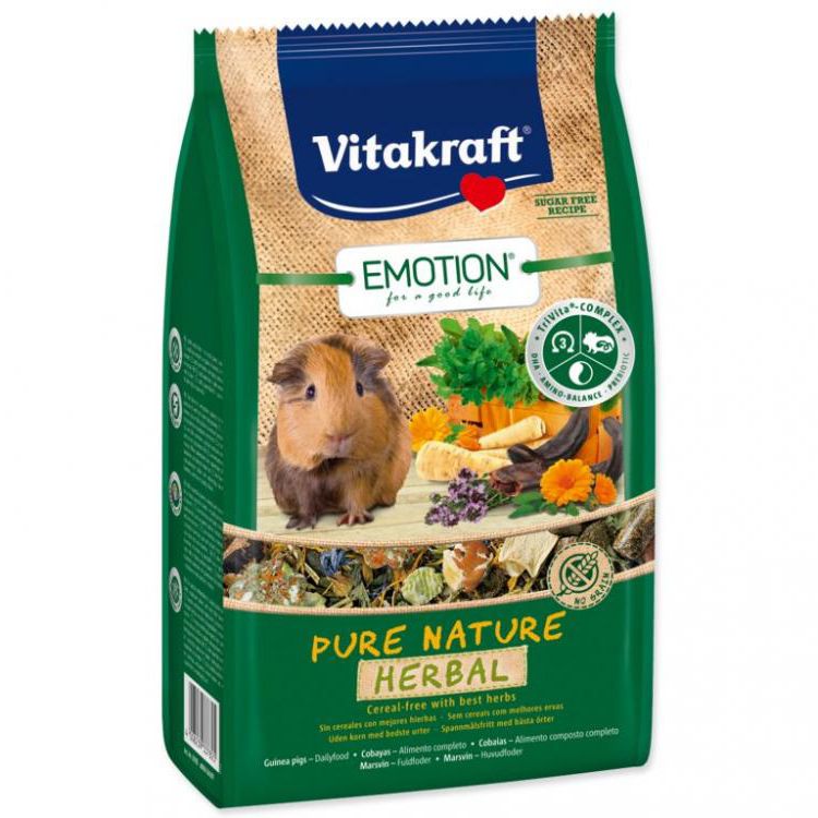 

Корм для грызунов VITAKRAFT, Pure Nature Herbal для морских свинок