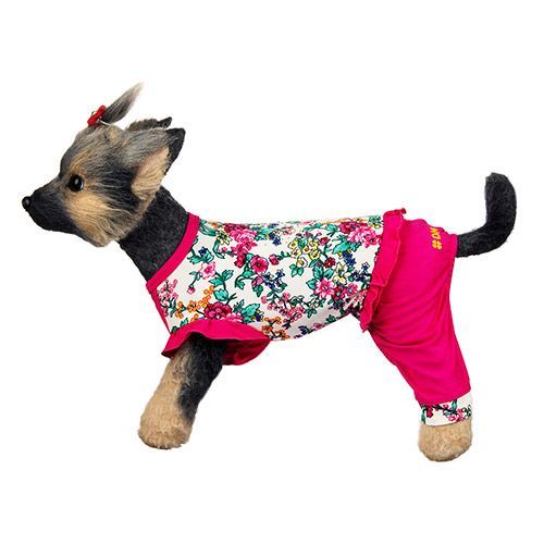 

Комбинезон для собак Dogmoda Оливия трикотажный размер 2 24см, Оливия трикотажный размер 2 24см