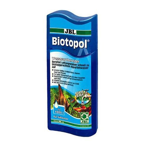 

Препарат для подготовки воды JBL Biotopol 6-кратный эффект 250мл, Biotopol 6-кратный эффект 250мл