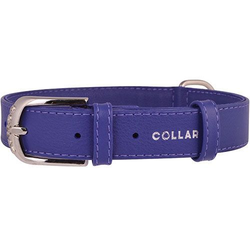 

Ошейник для собак COLLAR, Glamour без украшений 25мм 38-49см фиолетовый