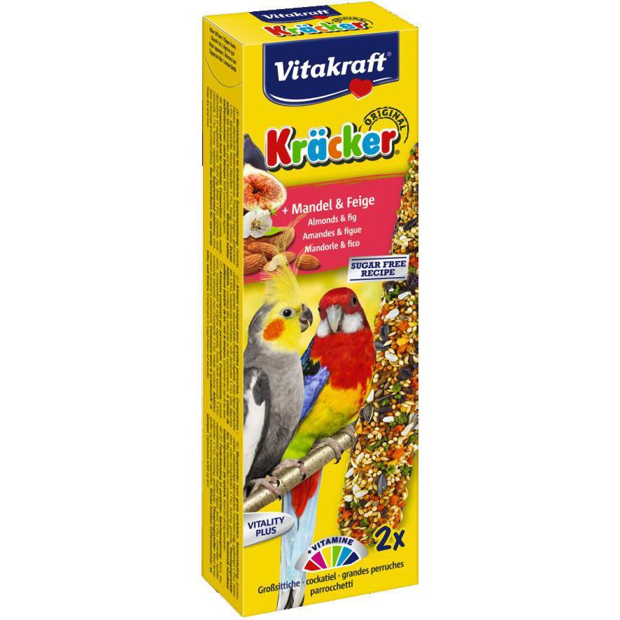 

Лакомство для птиц VITAKRAFT Крекеры для австралийских попугаев фруктовые (2шт.уп, Крекеры для австралийских попугаев фруктовые (2шт.уп)