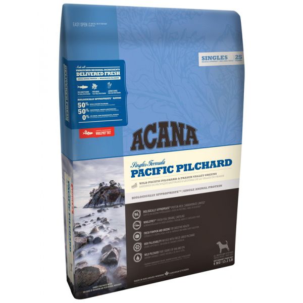 

Корм для собак и щенков ACANA Pacific Pilchard , тихоокеанская сардина сух. 6кг, Pacific Pilchard для всех пород, тихоокеанская сардина сух. 6кг