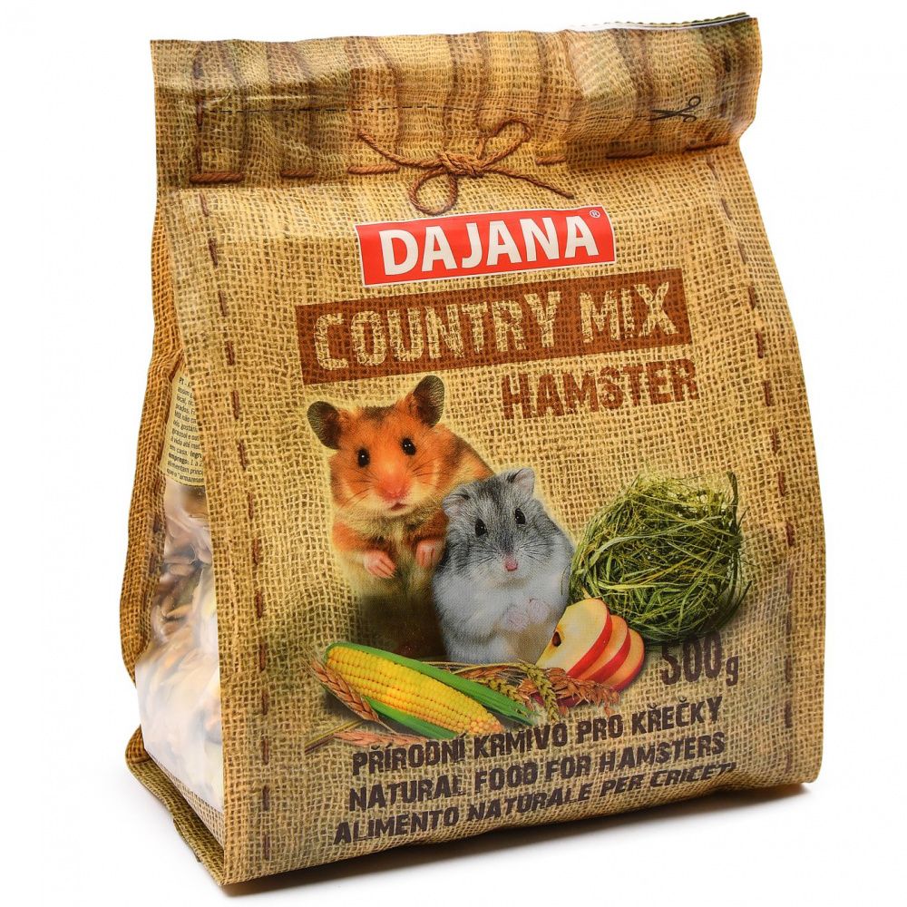 

Корм для грызунов DAJANA, Country Mix для хомяков сух. 500г