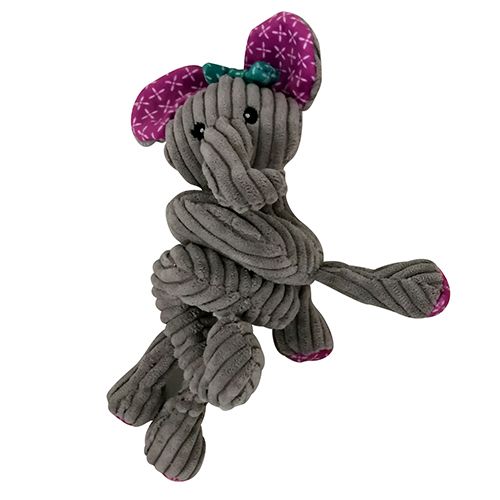 

Игрушка для собак CHOMPER, Mix and Match Слон в виде спирали с пищалкой 15 см