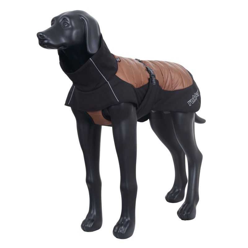 цена Куртка для собак RUKKA Airborn утепленная коричневая, размер 25 S