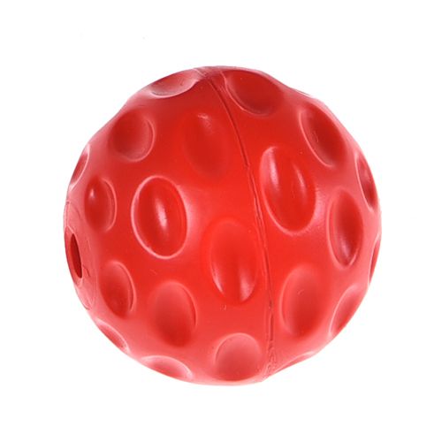 цена Игрушка для собак Foxie Мяч рельефный 7см TПР красный