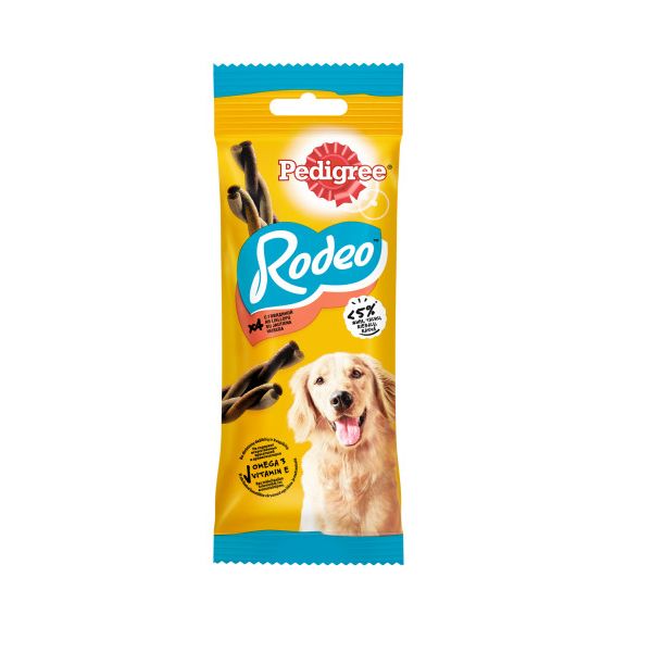 

Лакомство для собак Pedigree Rodeo Мясные косички 70г, Rodeo Мясные косички 70г