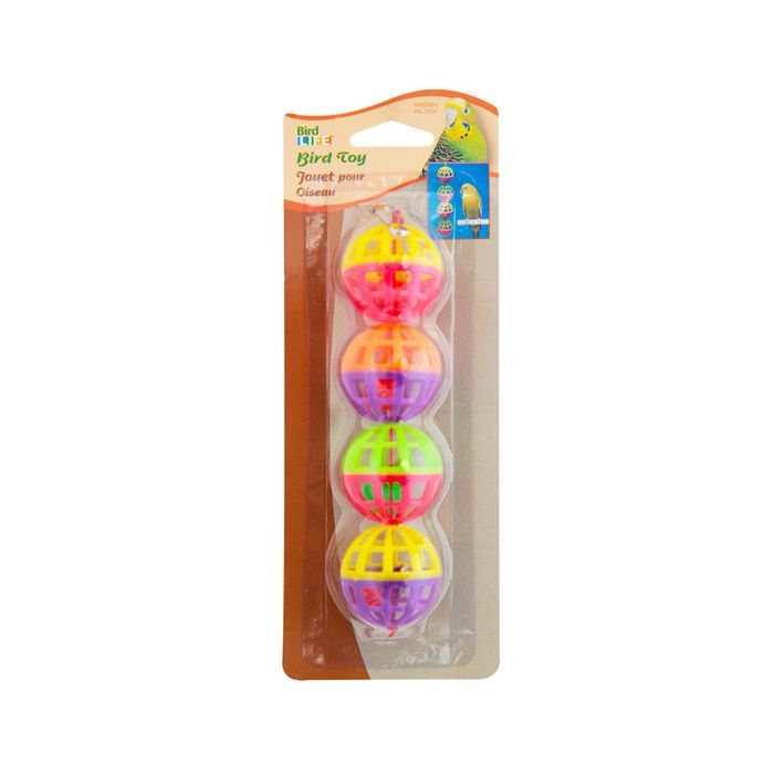 

Игрушка для птиц PENN-PLAX BA511 Шарики с колокольчиком, BA511 Шарики с колокольчиком