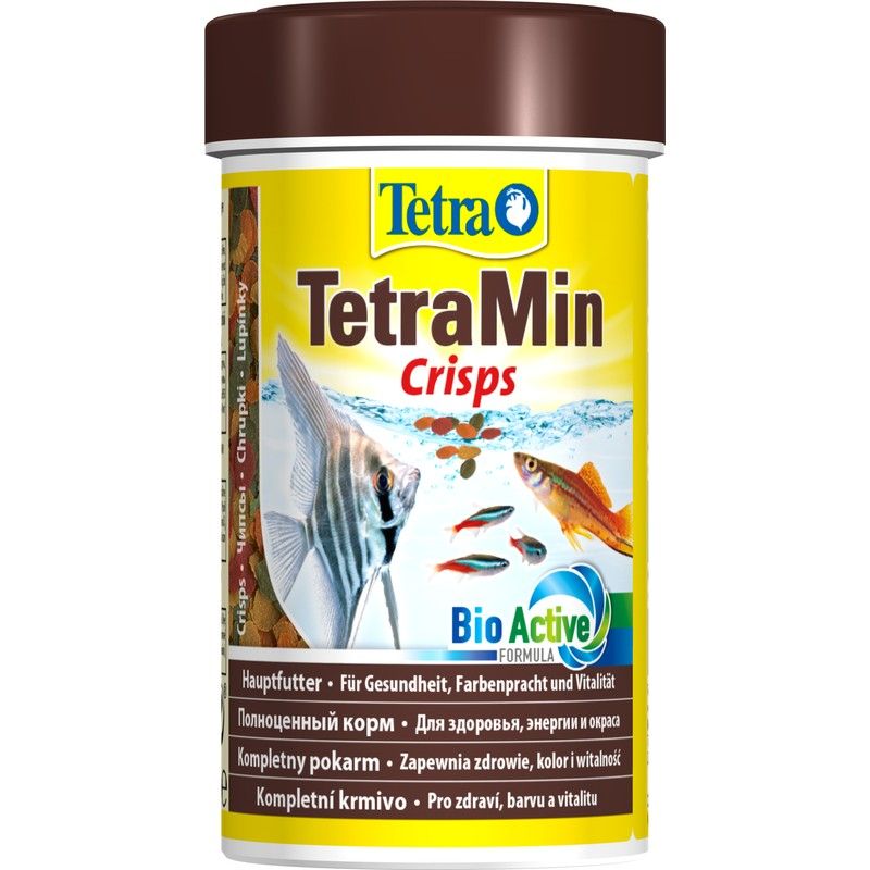 Корм для рыб TETRA Min Pro crisp корм-чипсы для всех видов рыб 100мл tetra корма растительный корм для декор рыб чипсы tetra pro algae 100ml 138988 0 018 кг 45035 2 шт