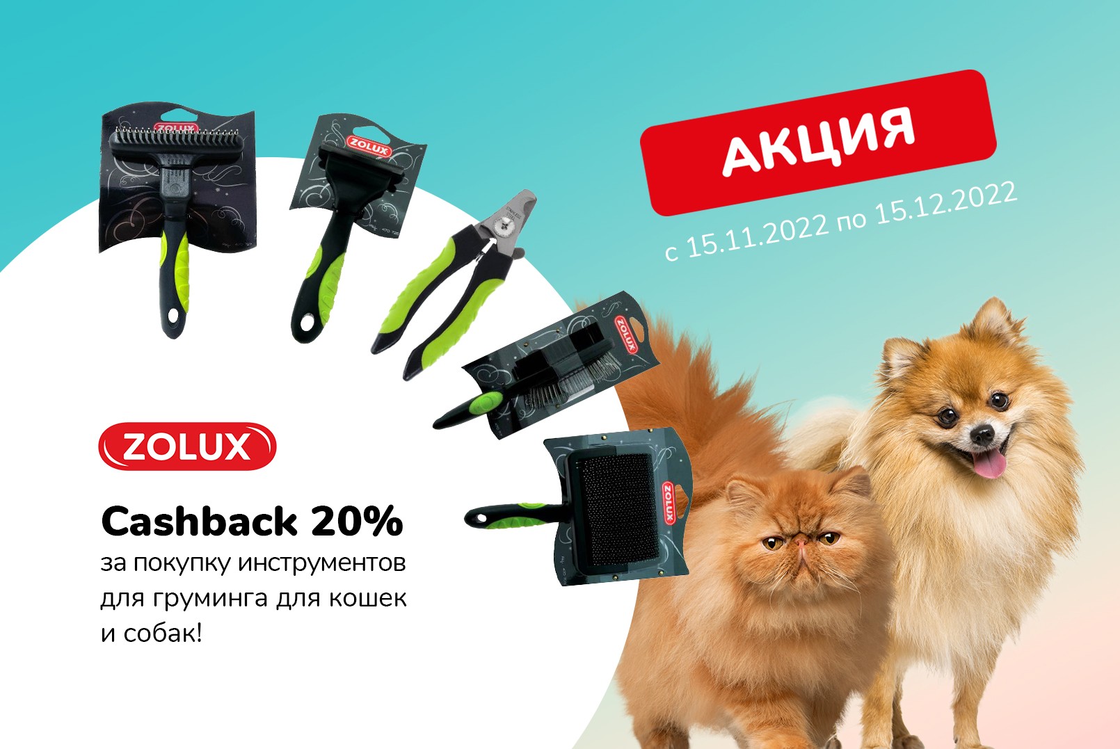 ZOLUX кэшбэк 20%