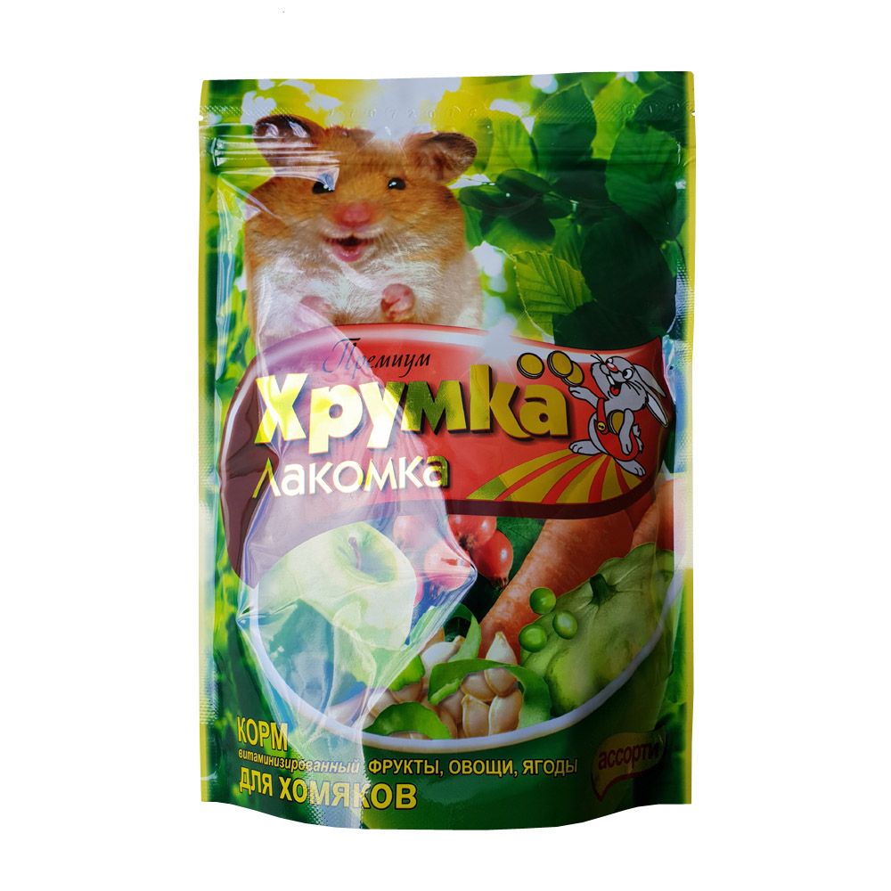 

Корм для грызунов ХРУМКА-ЛАКОМКА , , , фрукты сух. 500г
