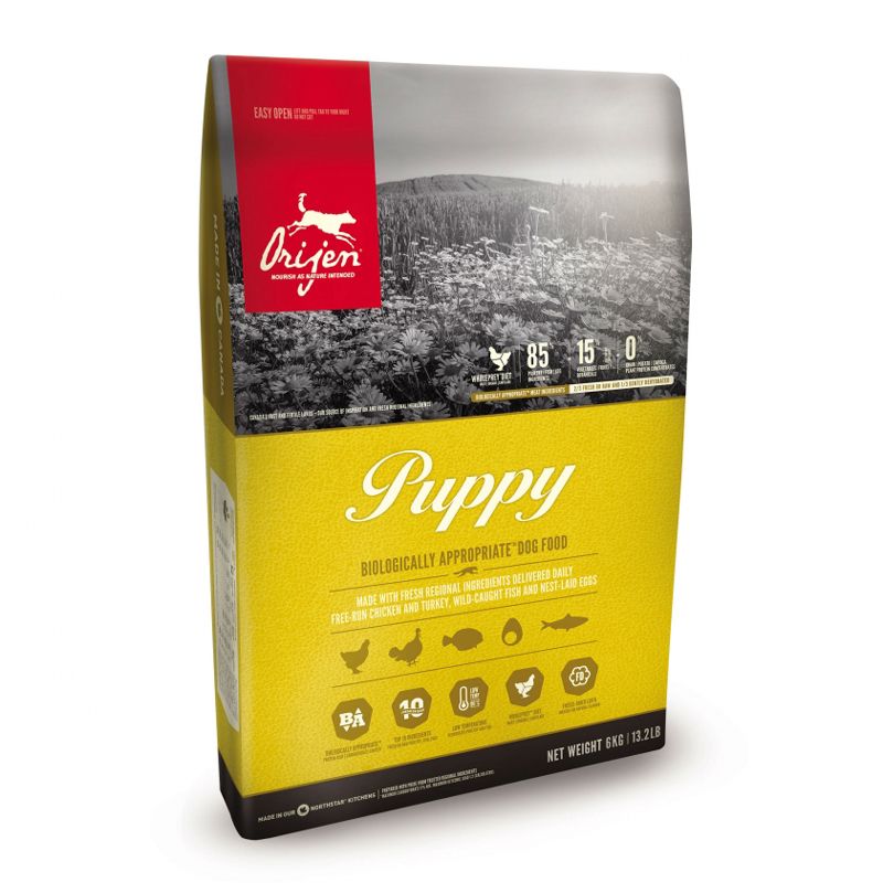 

Корм для щенков Orijen, Puppy для всех пород (85/15) сух. 2кг
