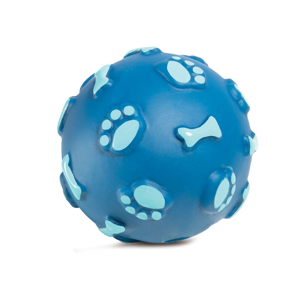 Игрушка для собак TRIOL Мяч с лапками и косточками, винил d110мм triol игрушка для собак утка с оранжевыми лапками 23 5 см 1 шт