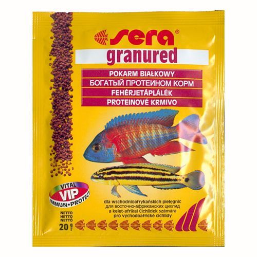 

Корм для рыб SERA Granured 20г, Granured 20г