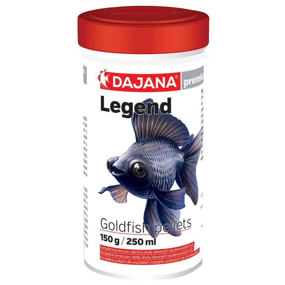 

Корм для рыб DAJANA, Legend Goldfish Pellets гранулы 150г (250мл)