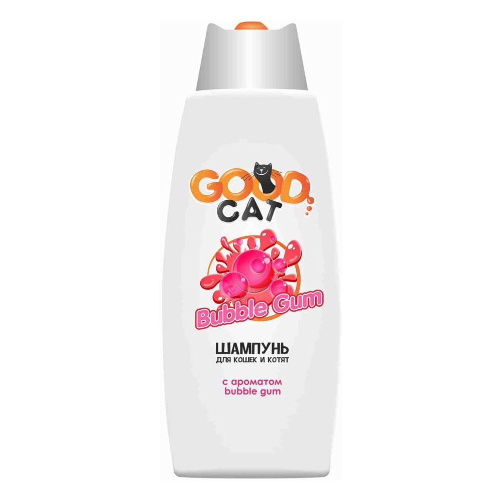 

Шампунь для кошек и котят GOOD CAT&DOG, с ароматом Bubble Gum 250мл