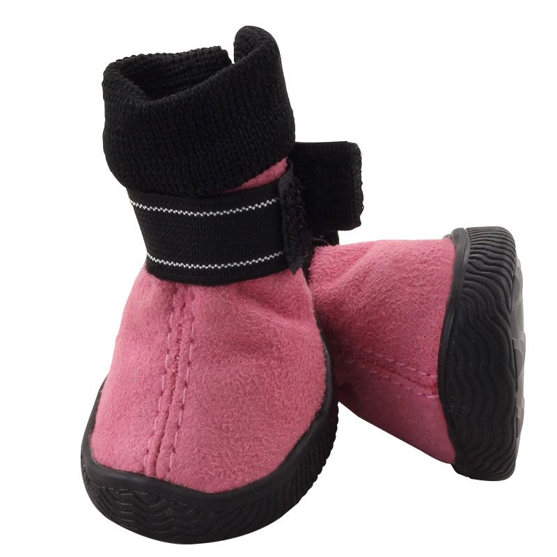 Ботинки для собак TRIOL YXS143-3 розовые, 40х40х55мм (уп.4шт.)