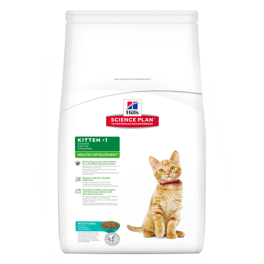 

Корм для котят Hill's Science Plan тунец сух.2кг, Science Plan тунец сух.2кг