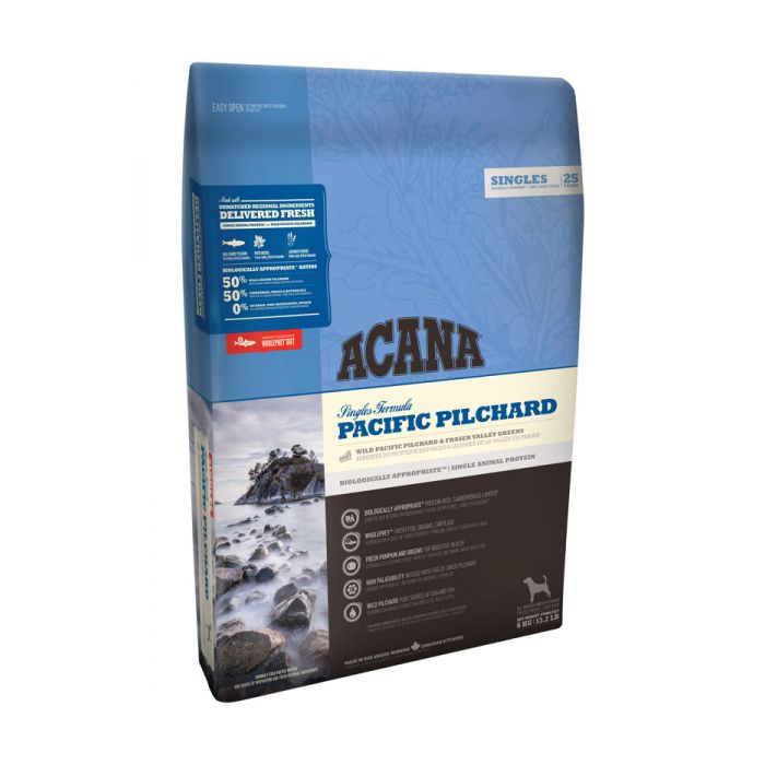 Корм для собак и щенков ACANA Pacific Pilchard для всех пород, тихоокеанская сардина сух. 340г