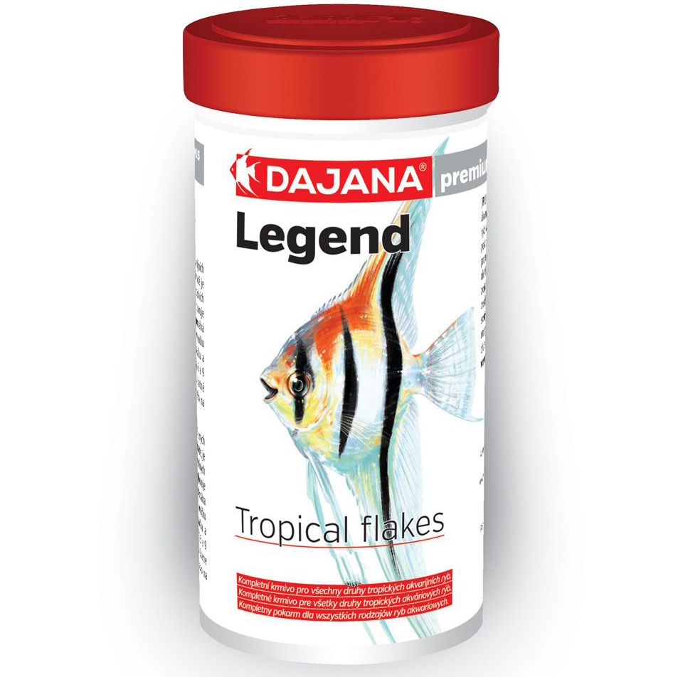 

Корм для рыб DAJANA, Legend Tropical Flakes Хлопья для всех видов рыб 250мл