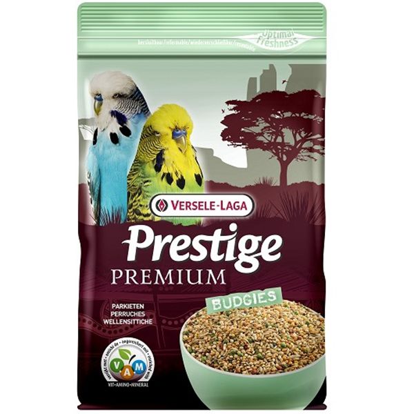 

Корм для птиц VERSELE-LAGA, Prestige Premium Budgies для волнистых попугаев 800г