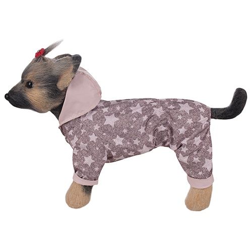 

Дождевик для собак Dogmoda , Пудра-2 двухстороний 24см