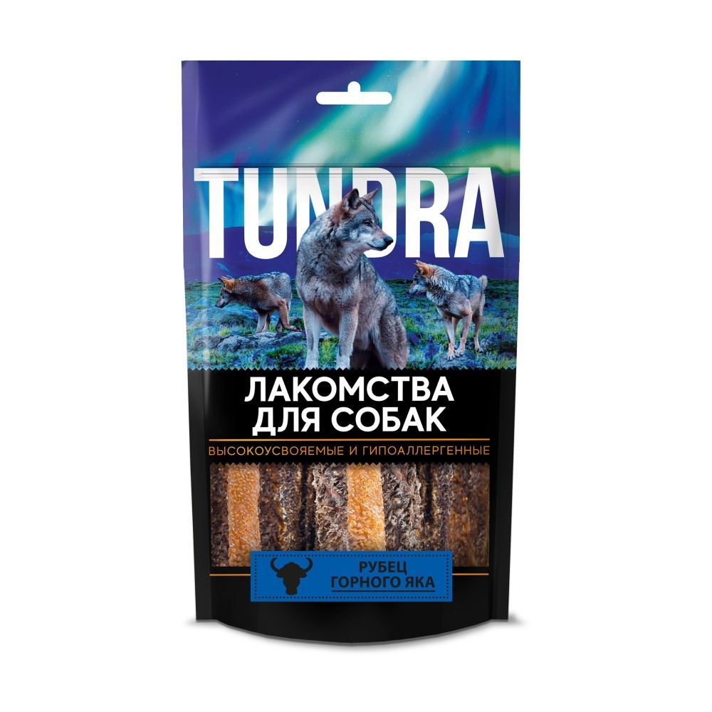 Лакомство для собак TUNDRA Рубец горного яка 186₽