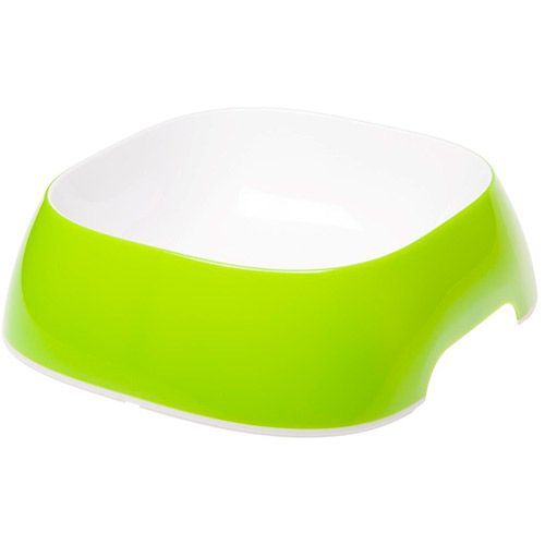 

Миска для животных FERPLAST, Glam Large пластиковая лайм 1,2л
