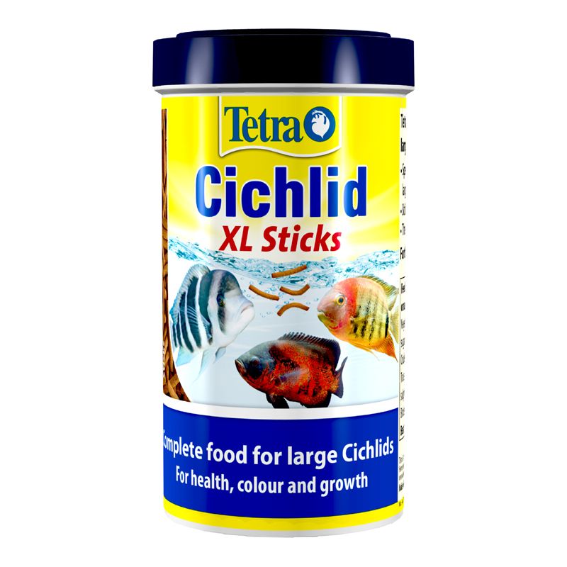 Корм для рыб TETRA Cichlid XL Sticks для всех видов цихлид, палочки 1000мл корм для рыб sera cichlid sticks 1 л 210 г